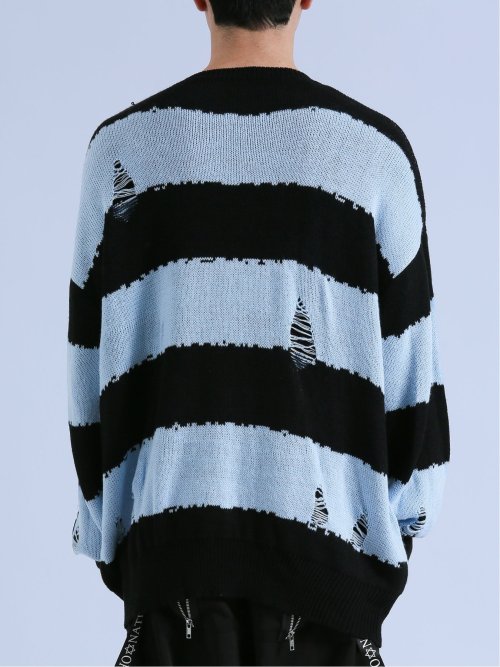 SD×PSYCHONATION ダメージボーダー クルーニット