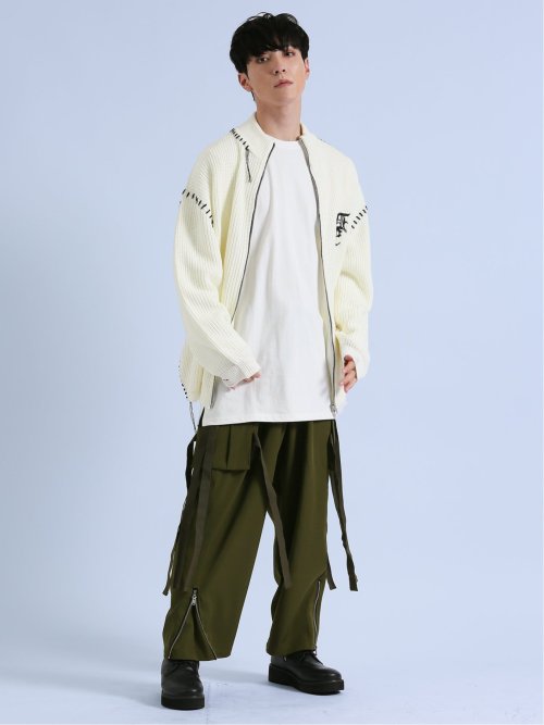 ダメージ ドライバースニットアウター