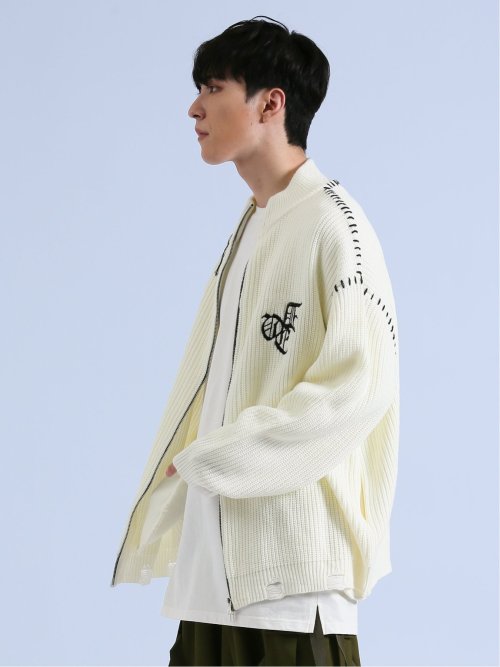 ダメージ ドライバースニットアウター