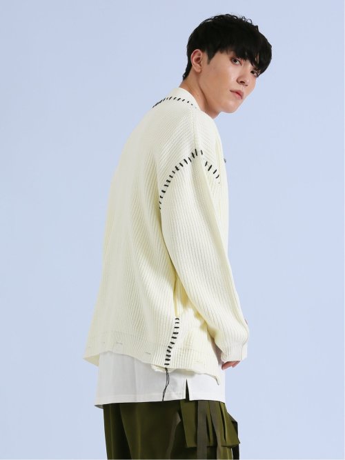 ダメージ ドライバースニットアウター