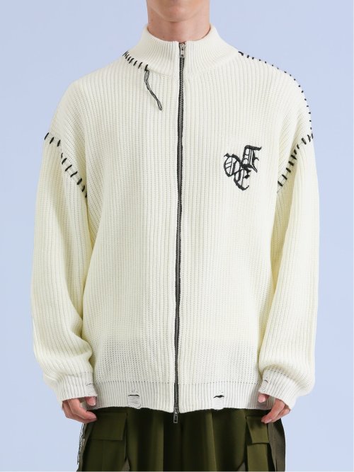 ダメージ ドライバースニットアウター