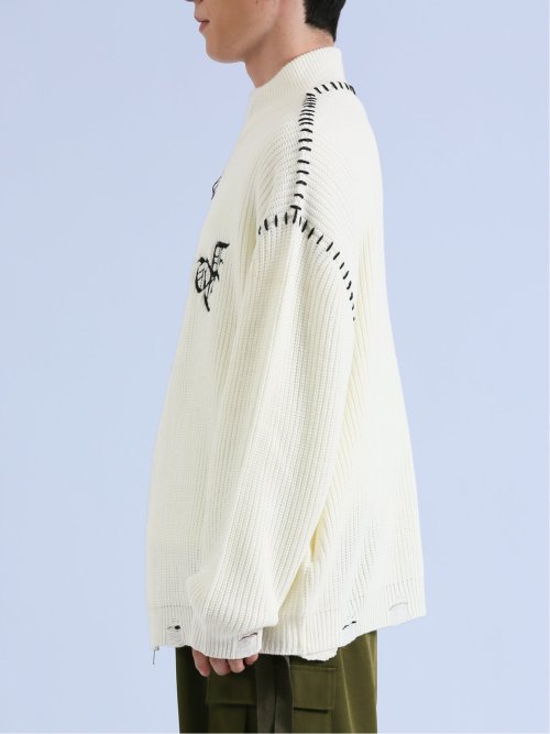 ダメージ ドライバースニットアウター