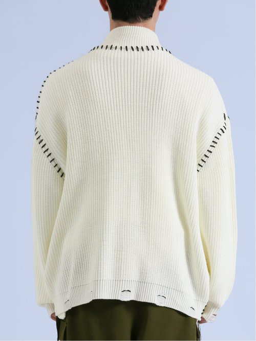 ダメージ ドライバースニットアウター