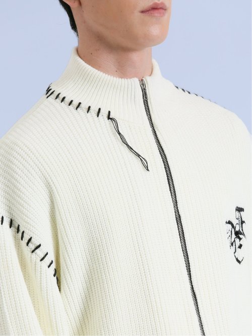 ダメージ ドライバースニットアウター