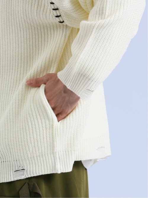 ダメージ ドライバースニットアウター