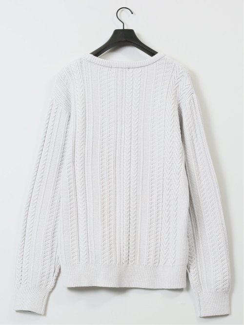 ふわもち ケーブル クルーニット