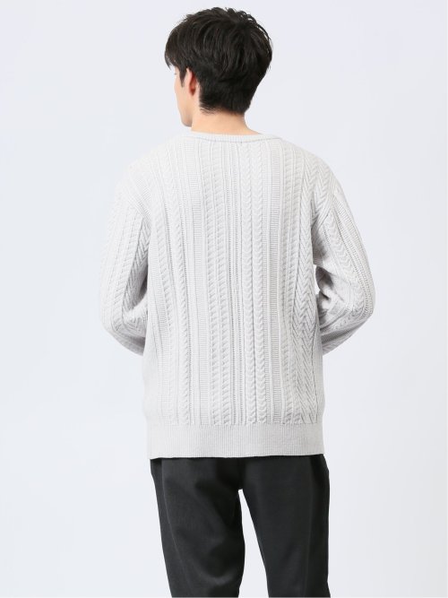 ふわもち ケーブル クルーニット