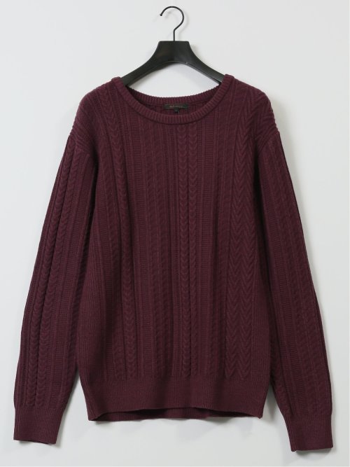 ふわもち ケーブル クルーニット