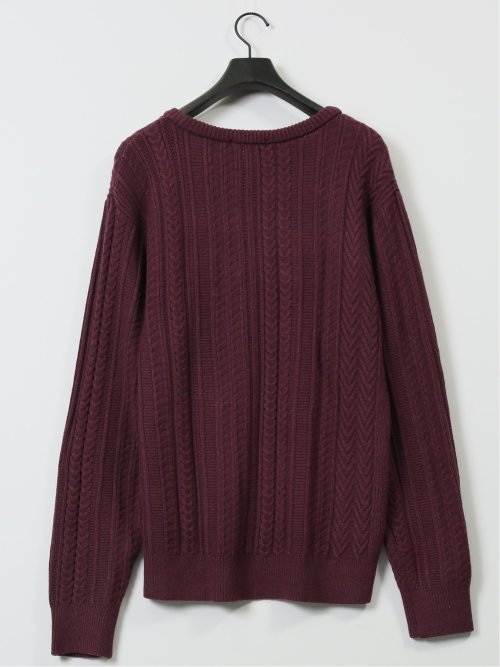 ふわもち ケーブル クルーニット