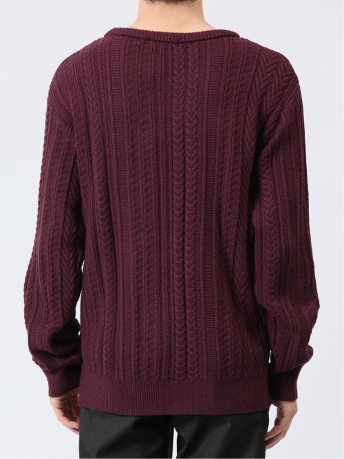 ふわもち ケーブル クルーニット