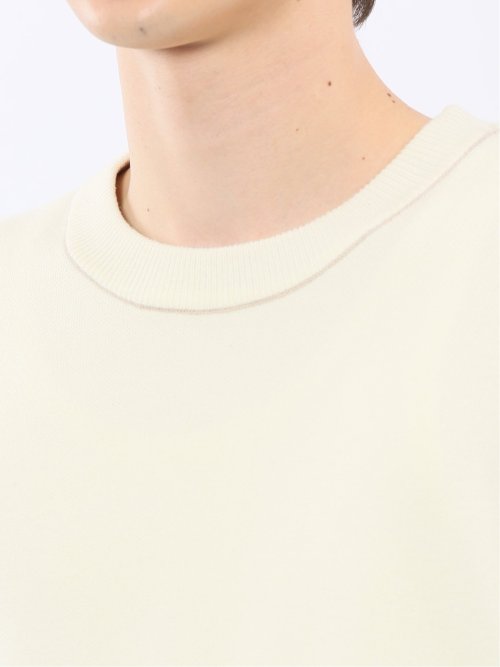 ウォッシャブル ストレッチ クルーニット