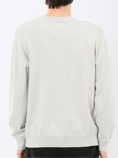 ウォッシャブル ストレッチ 天竺 クルーニット