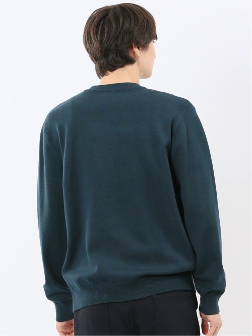 ウォッシャブル ストレッチ 天竺 クルーニット