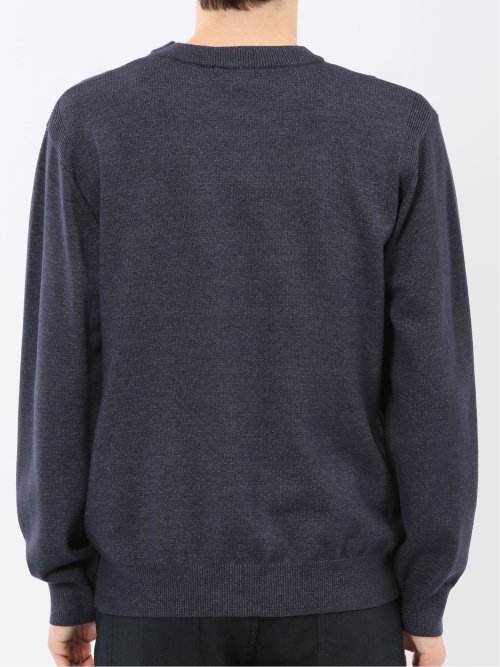 ウォッシャブル ストレッチ 天竺 クルーニット