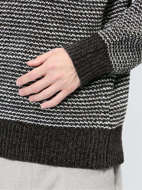 モール地柄 クルーニット