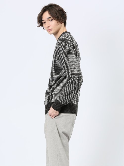 モール地柄 クルーニット