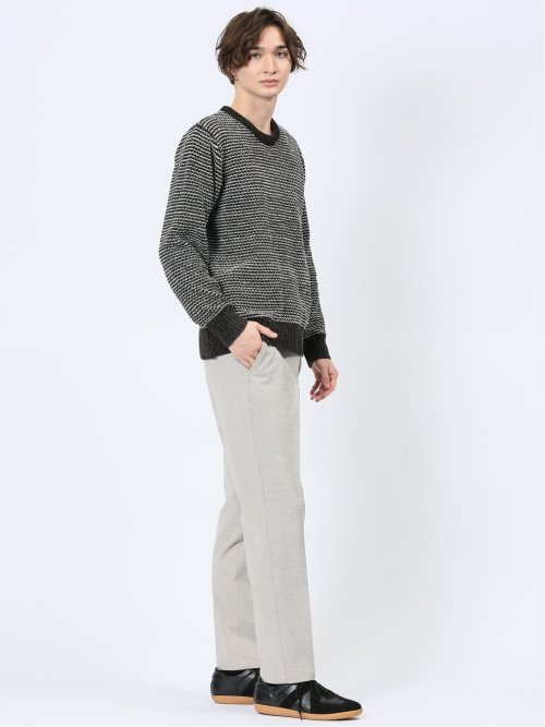 モール地柄 クルーニット