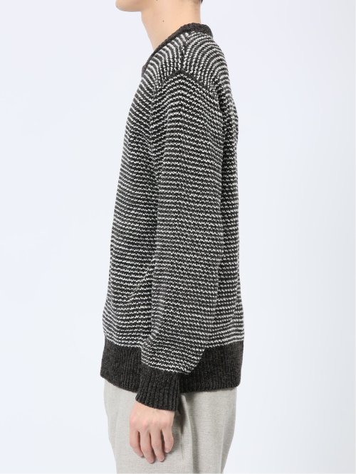 モール地柄 クルーニット