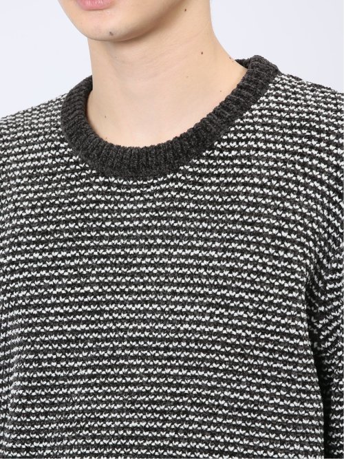 モール地柄 クルーニット