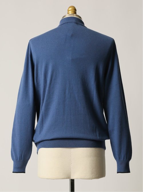 5MIX 長袖ニットポロ