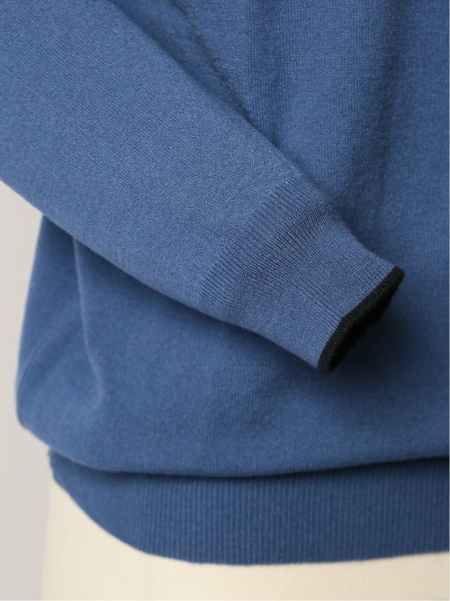 5MIX 長袖ニットポロ