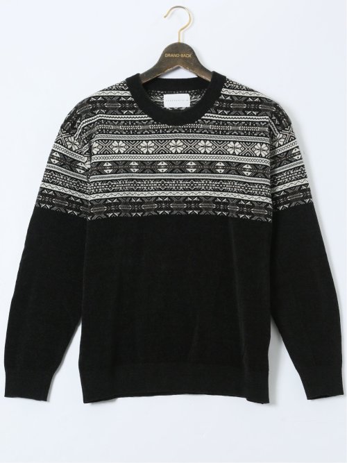 【大きいサイズ】エアロポステール/AEROPOSTALE モールジャガード クルーニット