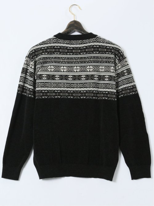 【大きいサイズ】エアロポステール/AEROPOSTALE モールジャガード クルーニット