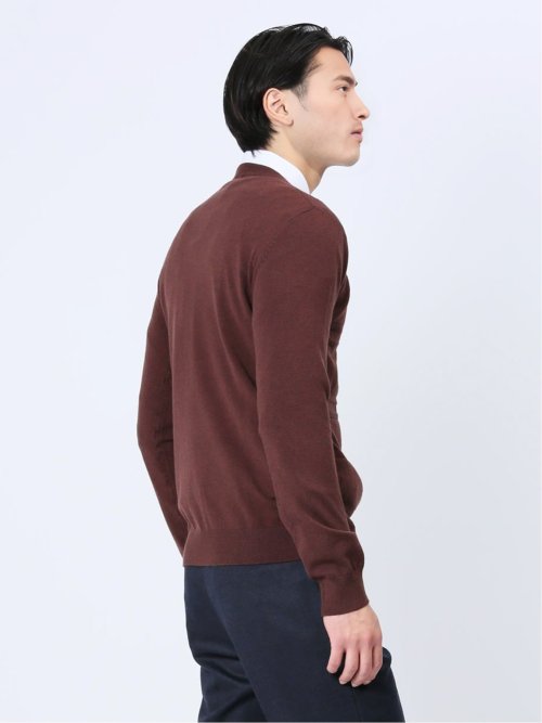 ふわもちタックボーダー クルーニット