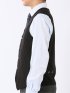 ニット ジレ ベスト メンズ ストレッチ ウォッシャブル 前開き ウール混 ダイヤ