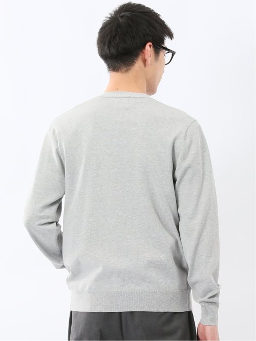 ウォッシャブル バンブーニット Vネックカーディガン