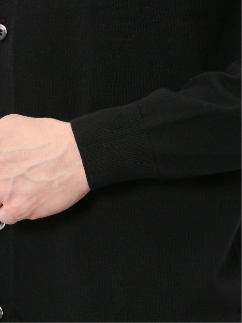 ウォッシャブル バンブーニット Vネックカーディガン