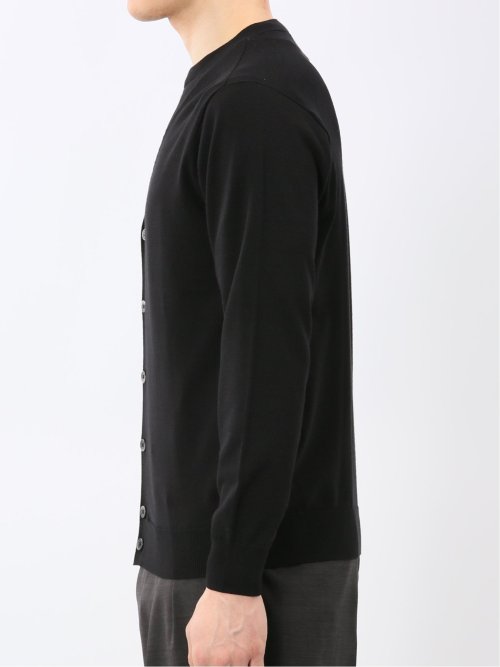 ウォッシャブル バンブーニット Vネックカーディガン