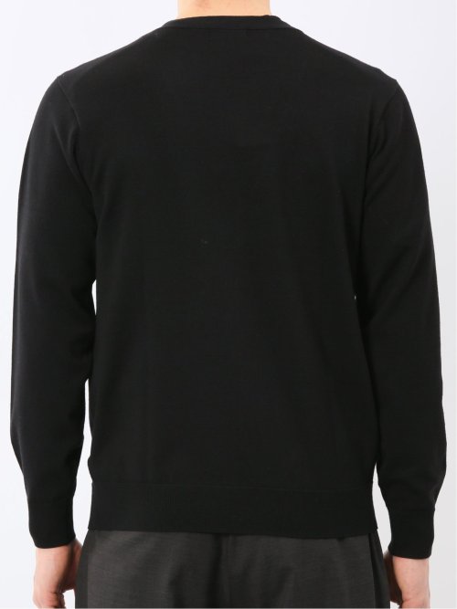 ウォッシャブル バンブーニット Vネックカーディガン