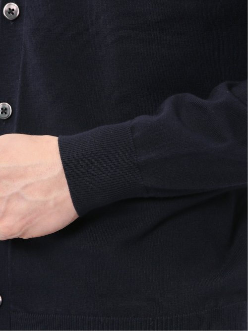 ウォッシャブル バンブーニット Vネックカーディガン