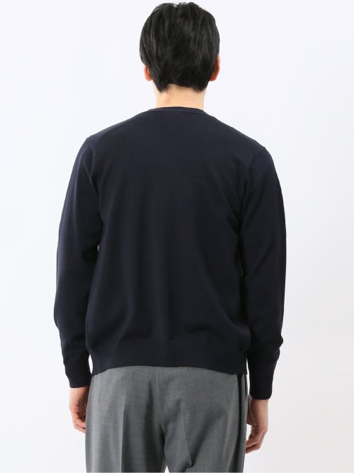 ウォッシャブル バンブーニット Vネックカーディガン