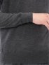 ウォッシャブル ウール混 タートルネックニット
