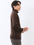 ウォッシャブル ウール混 タートルネックニット