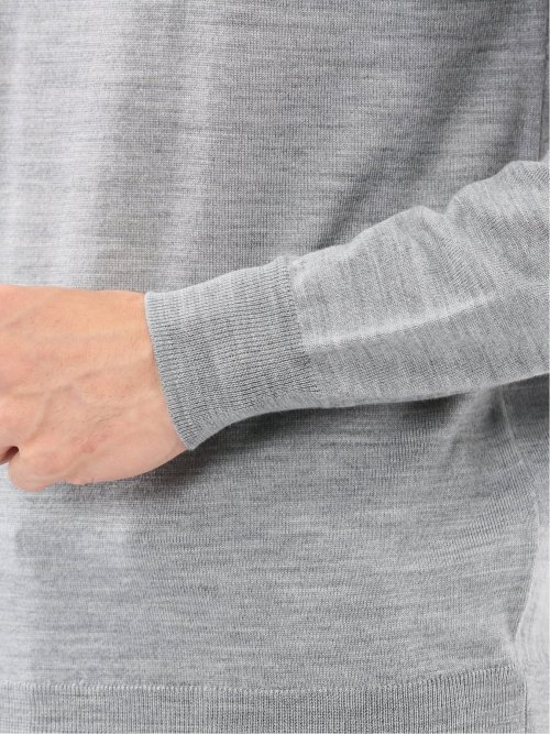 ウォッシャブル ウール100% タートルネックニット