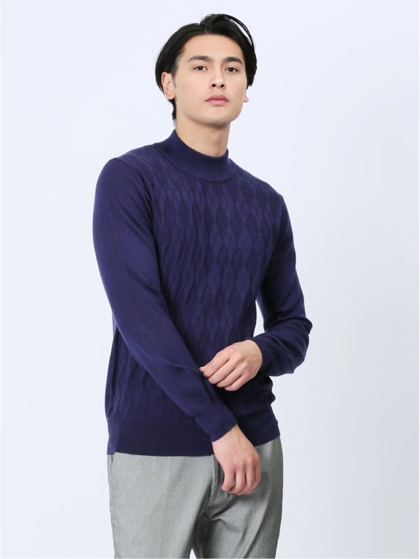 Thierry Mugler ターコイズ ニットセットアップ 嵌り