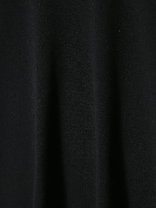 ウォッシャブル 綿混ニット モックネックTシャツ