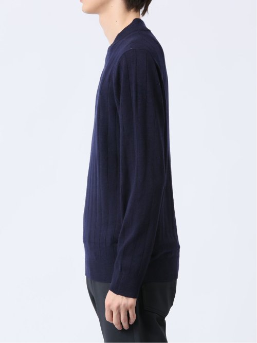 ハリヌキ モックネックニット