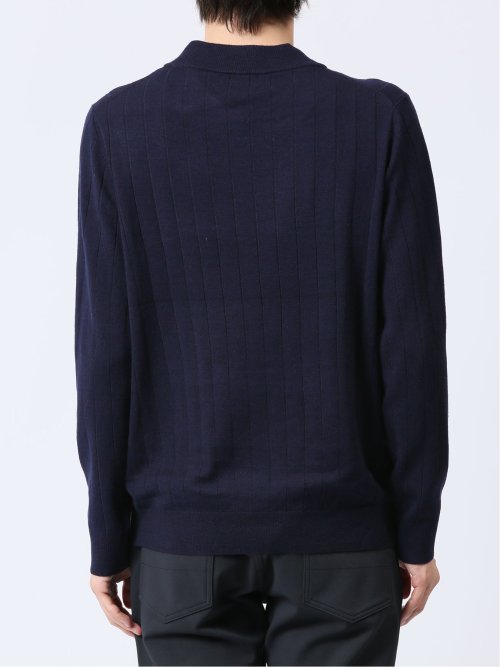 ハリヌキ モックネックニット