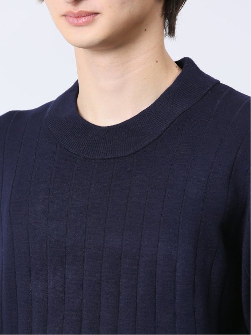 ハリヌキ モックネックニット