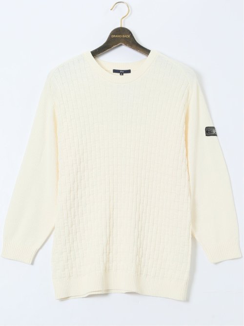 大きいサイズ】エアロポステール/AEROPOSTALE モールジャガード クルー