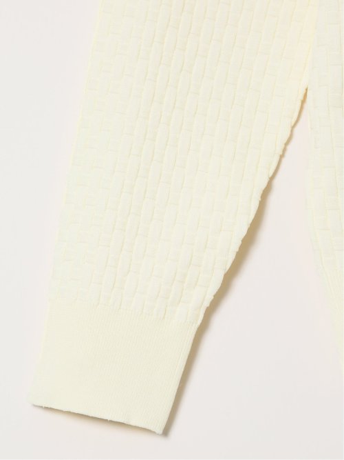 【大きいサイズ】ジーステージ/G-stage ブリスター編み モックネックニット