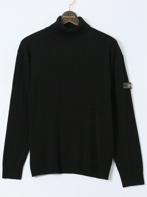 【大きいサイズ】ジーステージ/G-stage ジーヒート ワイドリブ タートルニット