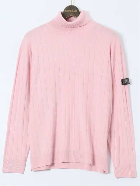 【大きいサイズ】ジーステージ/G-stage ジーヒート ワイドリブ タートルニット