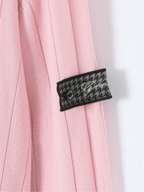 【大きいサイズ】ジーステージ/G-stage ジーヒート ワイドリブ タートルニット