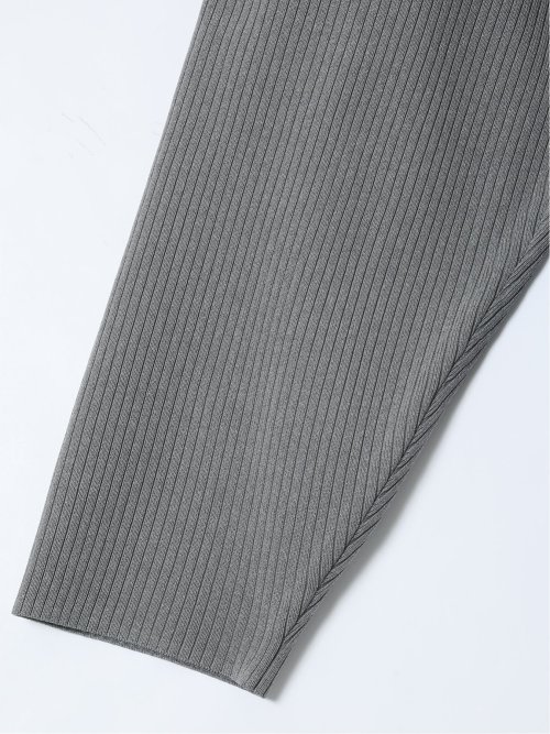 【大きいサイズ】ジーステージ/G-stage ウォッシャブル ミラノリブ フルジップパーカー(セットアップ可能)