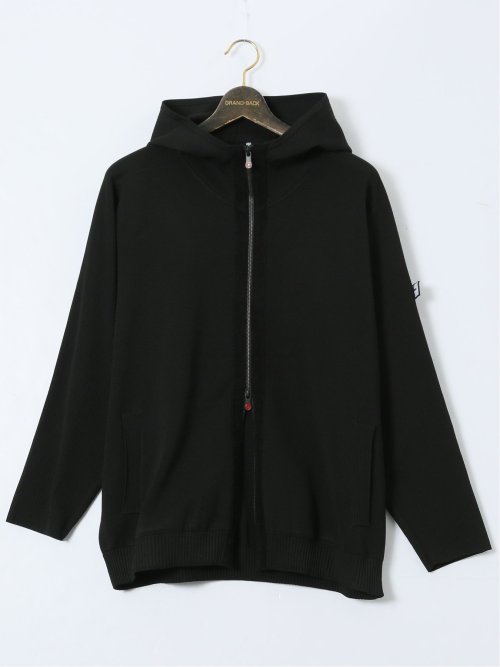 【大きいサイズ】ジーステージ/G-stage ウォッシャブル ミラノリブ フルジップパーカー(セットアップ可能)